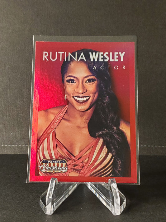 Rutina Wesley 2015 Panini Americana Red Parallel #46