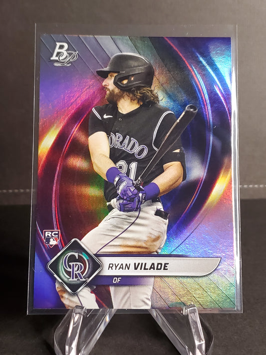 Ryan Vilade 2022 Bowman Platinum RC #25