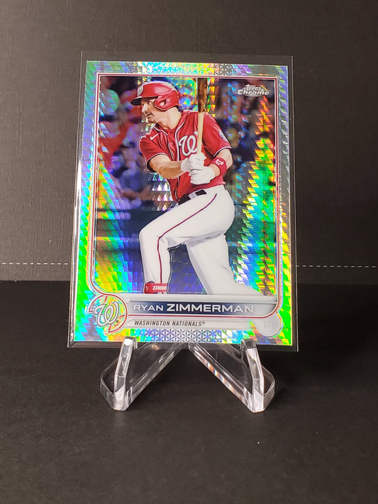 Ryan Zimmerman 2022 Topps Chrome Xfractor #108