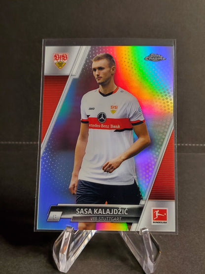 Sasa Kalajdzic 2021-2022 Topps Chrome Bundesliga Refractor #88