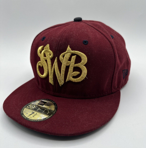 New Era Scranton Wilkes Barre Rail Riders Fitted 59Fifty Hat Minor League Baseball 7 1/4