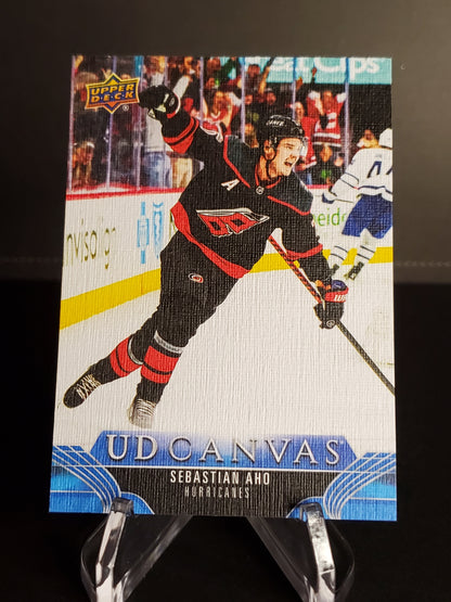 Sebatsion Aho 2023/24 Upper Deck Series 2 Canvas #C135