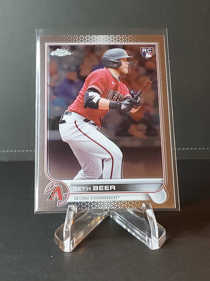 Seth Beer 2022 Topps Chrome RC #186