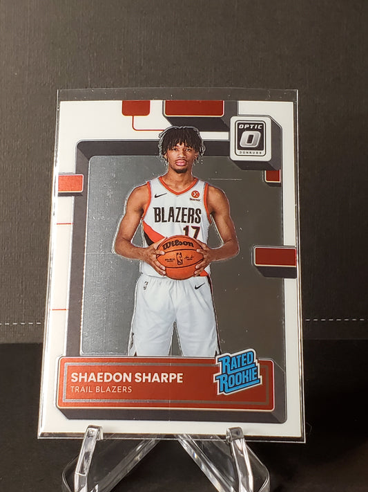 Shaedon Sharpe 2022 Panini Optic Rated Rookie RC #249