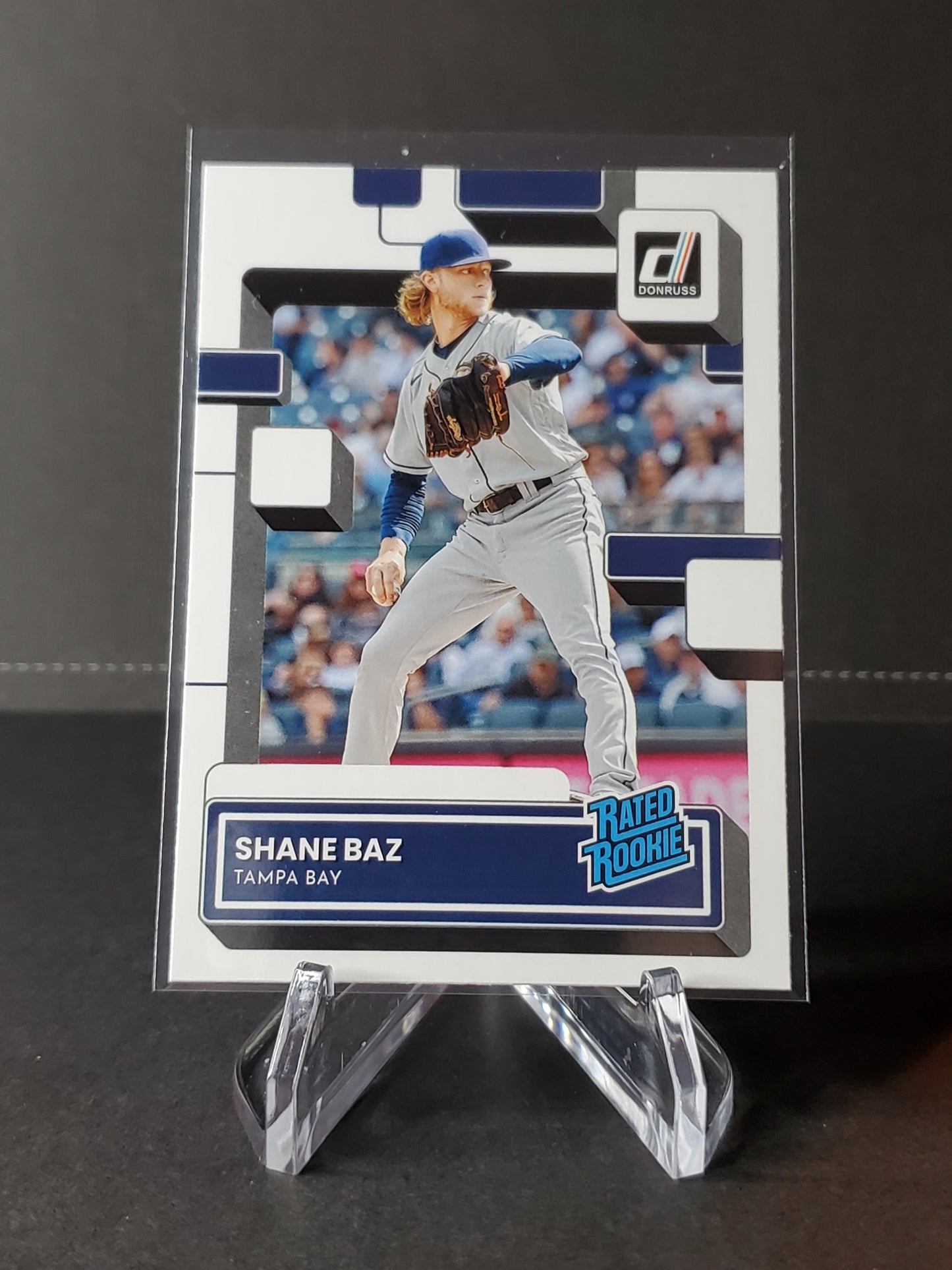 Shane Baz 2022 Panini Donruss Baseball Rated Rookie #66