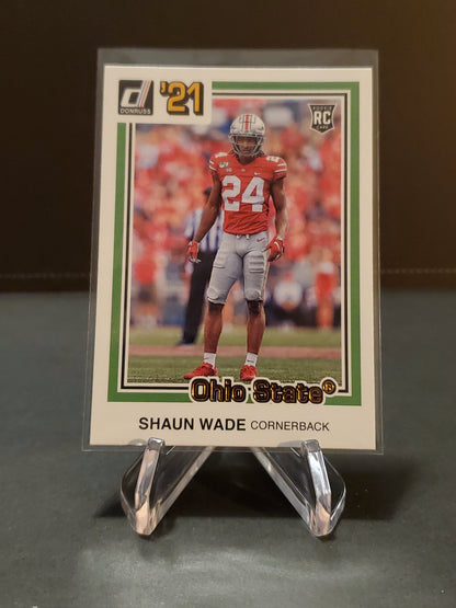 Shaun Wade 2021 Panini Chronicles Prestige Draft Picks RC #24