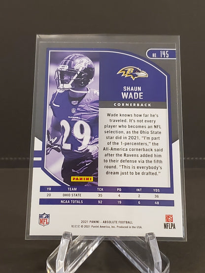 Shaun Wade 2021 Panini Absolute RC #145