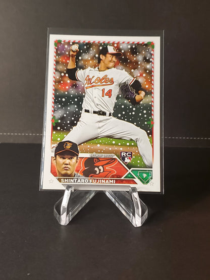 Shintaro Fujinami 2023 Topps Holiday Baseball RC #H41