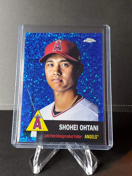 Shohei Ohtani 2022 Topps Chrome Platinum BLUE Refractor #1: /199