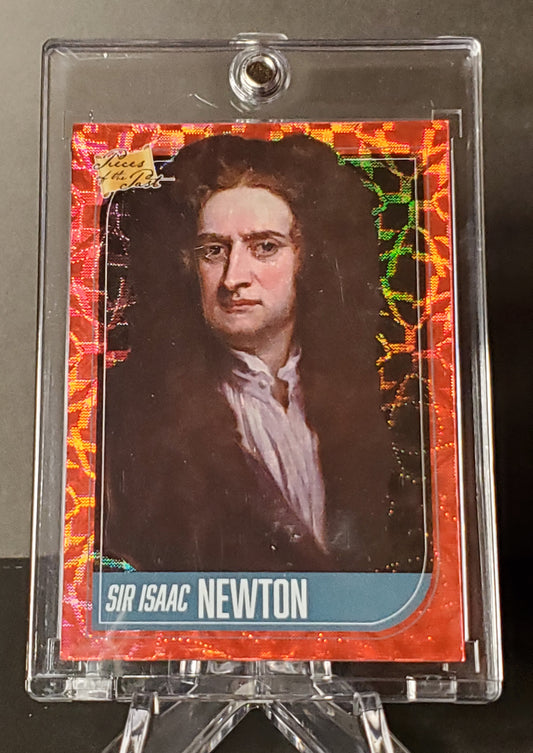 Sir Isaac Newton 2021 Super Break Pieces of the Past #1/1 Refractor - #45