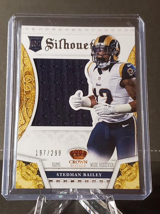 Stedman Bailey 2013 Panini Crown Royale RC Player Worn Relic #33, /299