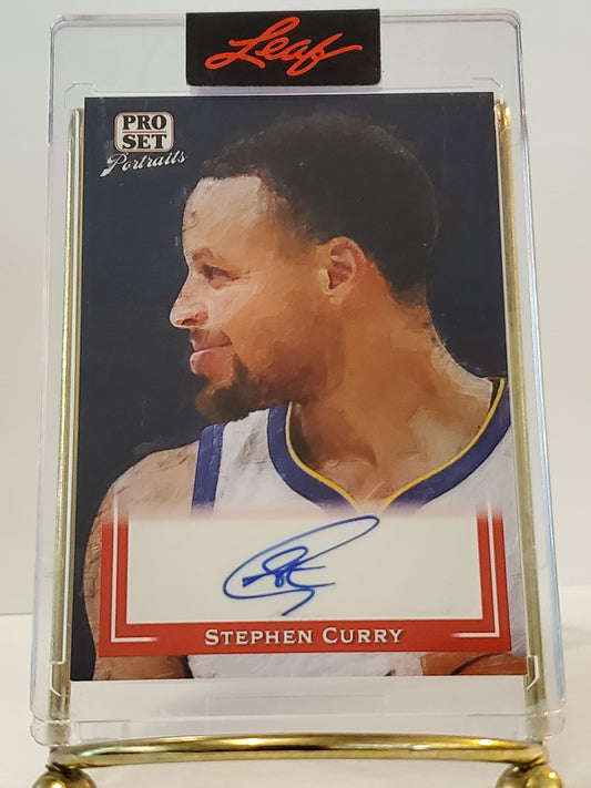 Stephen Curry - 2022 Leaf Pro Set Hobby Portraits Autograph #PSP-SC1