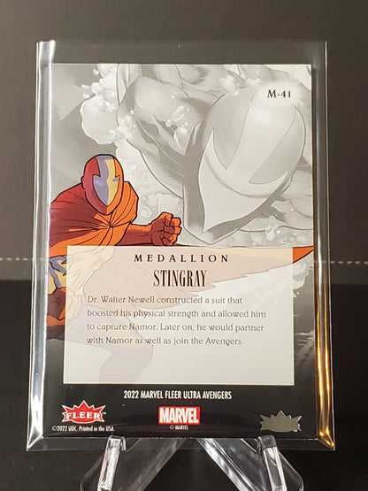 Stingray 2022 Fleer Ultra Avengers Medallion #M-41