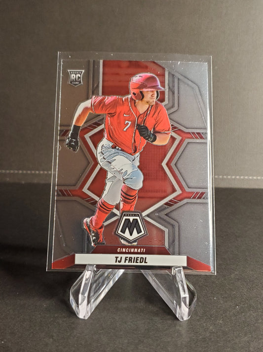 TJ Friedl 2022 Panini Mosaic RC #216