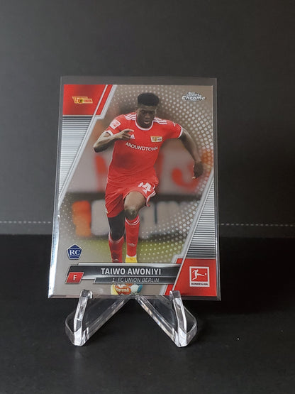 Taiwo Awoniyi 2021-2022 Topps Chrome Bundesliga RC #16