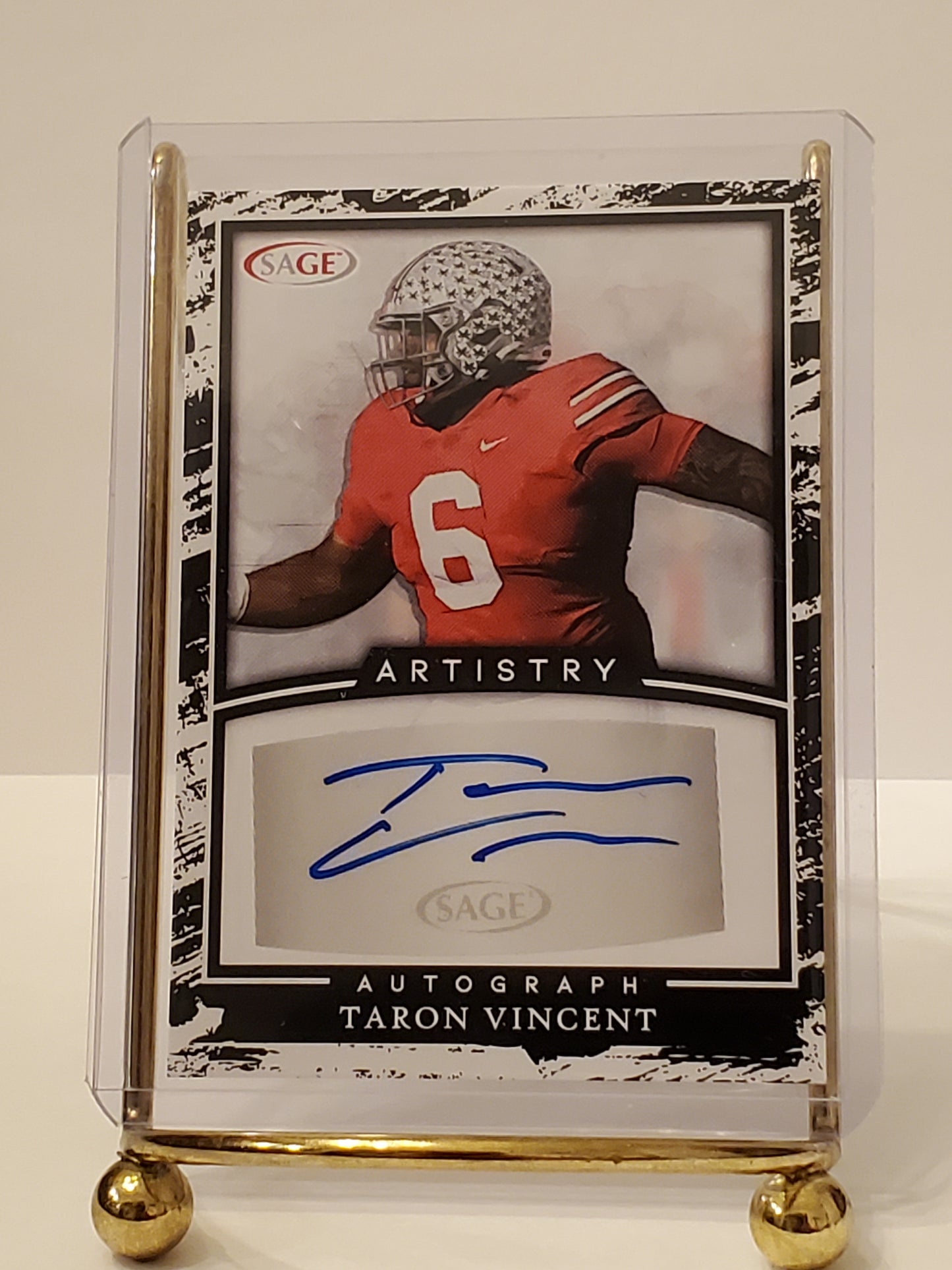 Taron Vincent - 2022 SAGE Artistry AUTO #A-TV