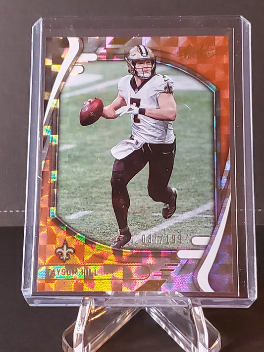 Taysom Hill 2021 Panini Absolute Orange Mosaic /199 #68