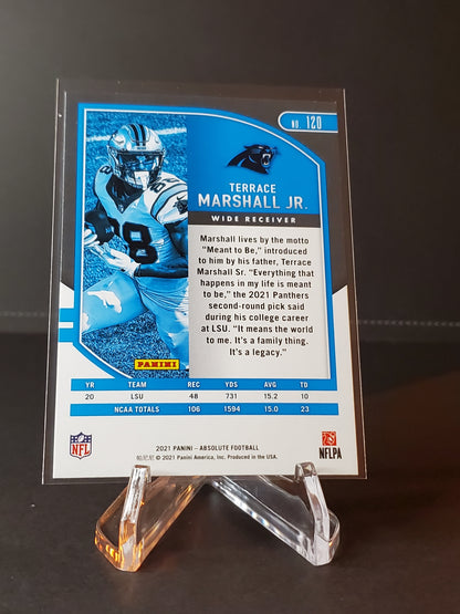 Terrace Marshall Jr 2021 Panini Absolute RC #120