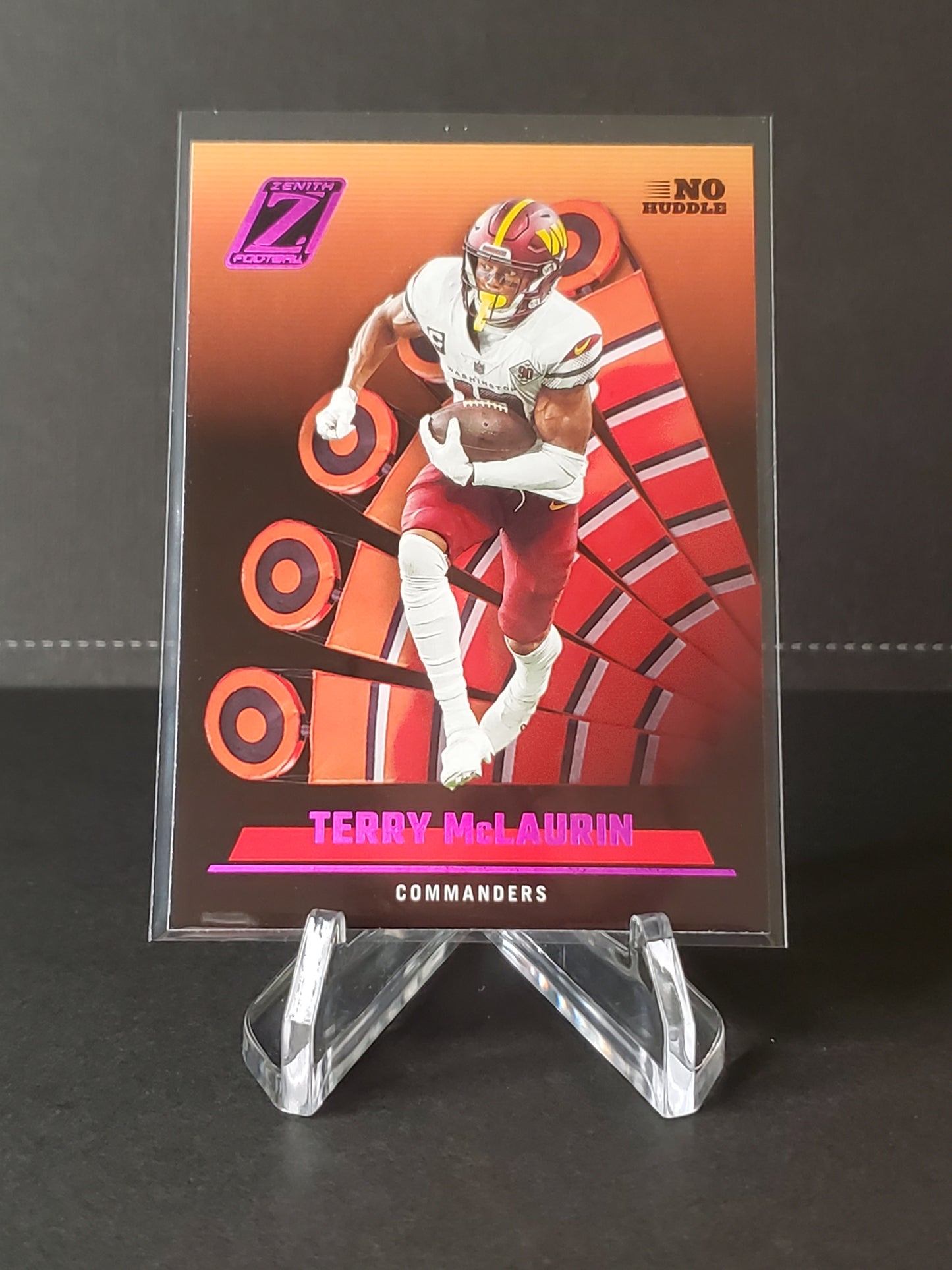 Terry McLaurin 2022 Panini Zenith Football Pink No Huddle #25