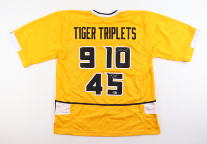 Chase Daniel & Chase Coffman Signed Tiger Triplet Jersey (Beckett)