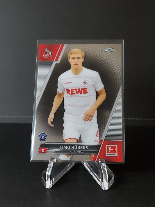 Timo Hubers 2021-2022 Topps Chrome Bundesliga RC #13