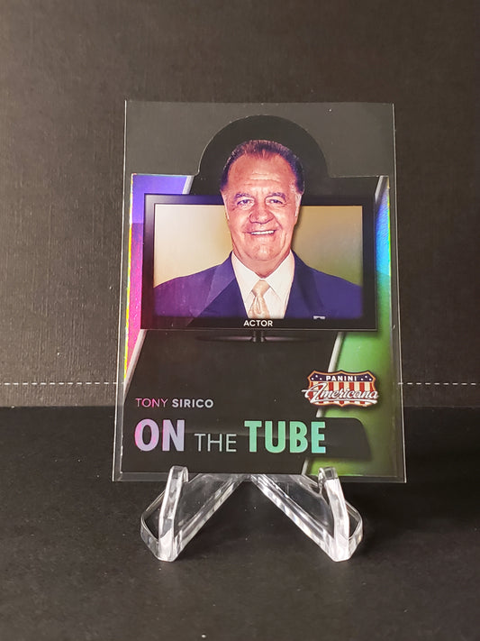 Tony Sirico 2015 Panini Americana On the Tube Die Cut Parallel #22