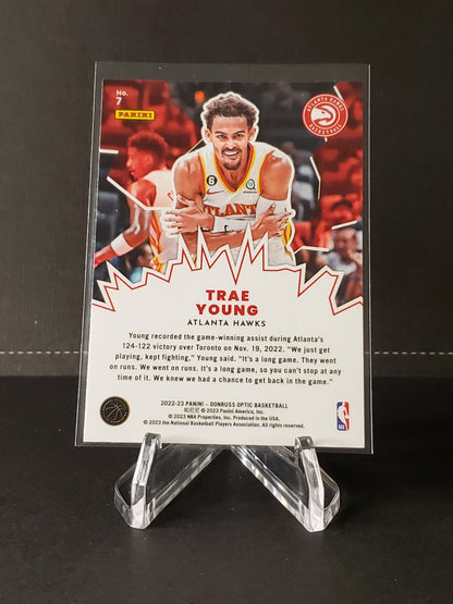 Trae Young 2022-2023 Donruss Optic My House #7