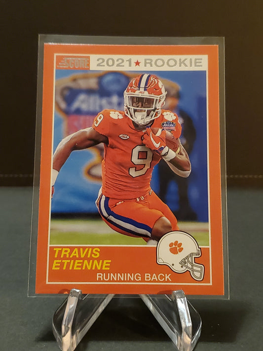 Travis Etienne 2021 Panini Chronicles Playbook Draft Picks RC #68