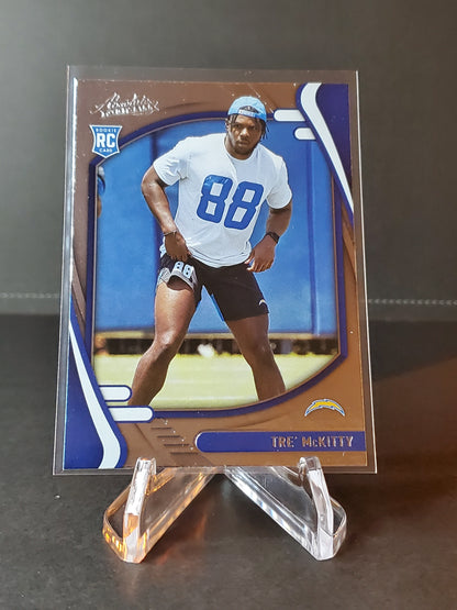 Tre McKitty 2021 Panini Absolute RC #182