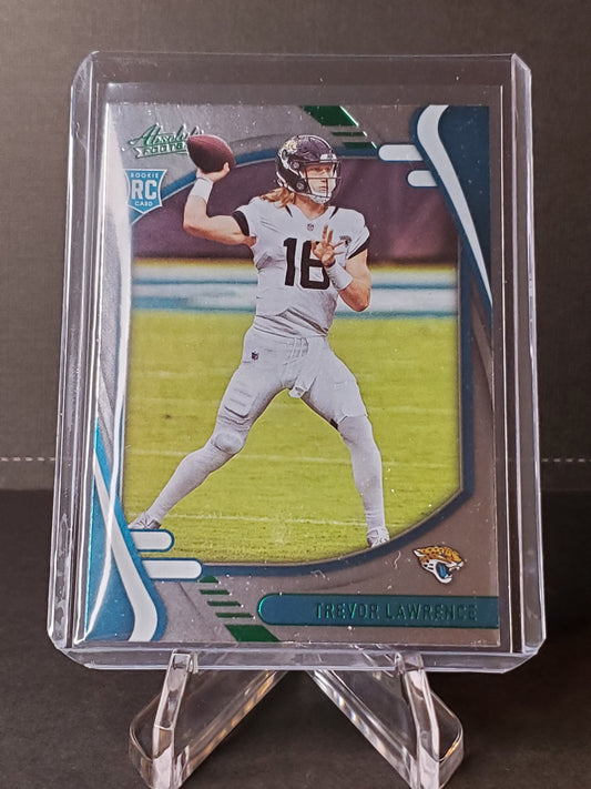 Trevor Lawrence 2021 Panini Absolute Green RC #101