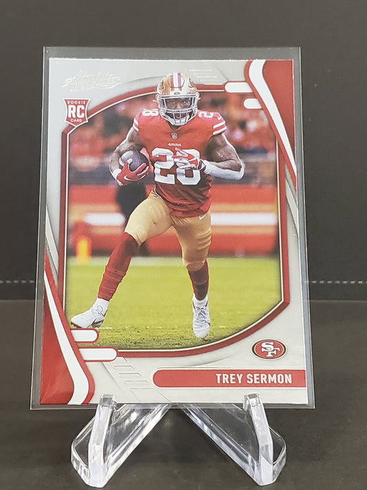 Trey Sermon 2021 Panini Absolute RC #126