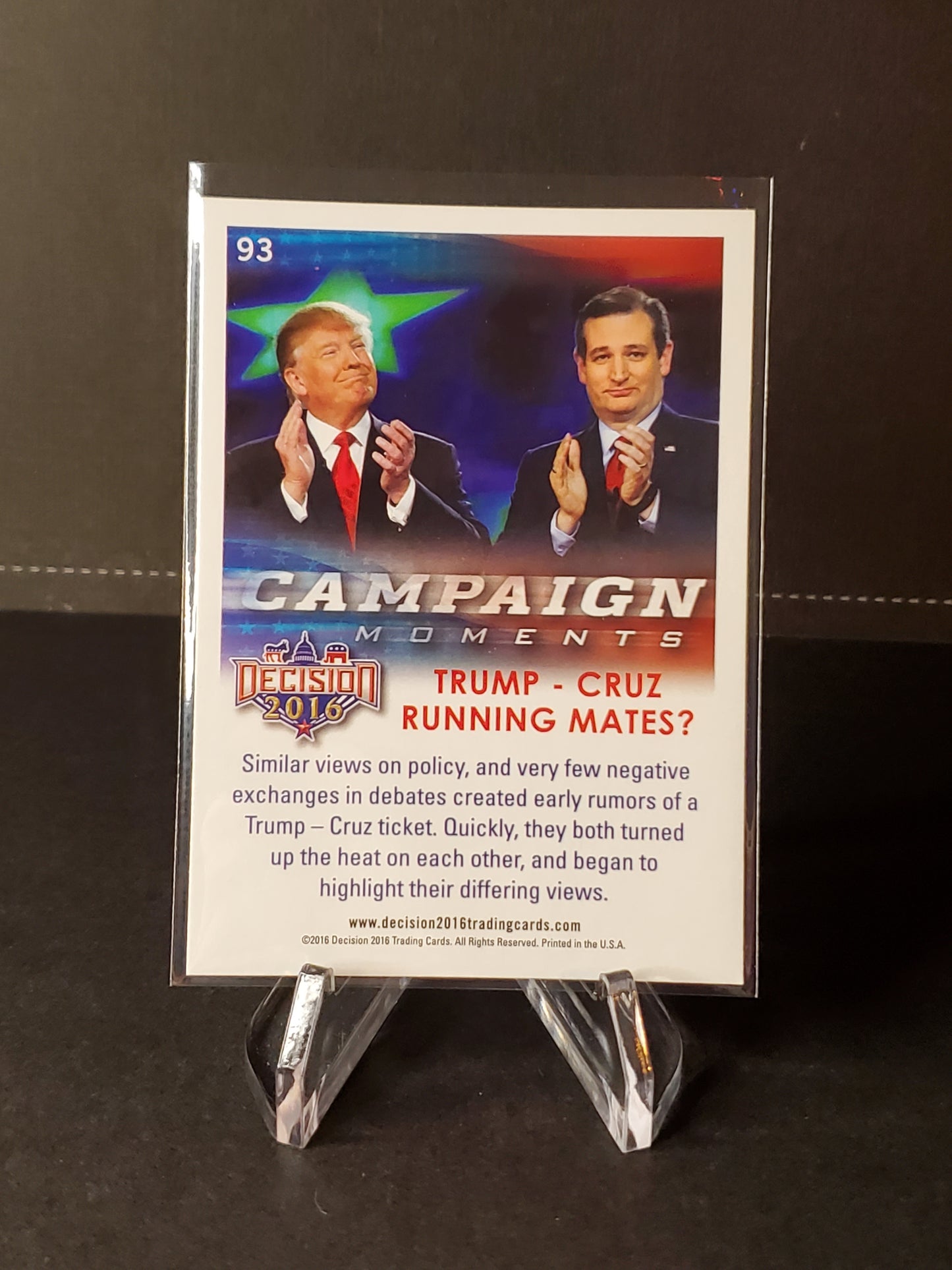 Trump - Cruz Running Mates? 2016 Leaf Decision Campaign Moments #93