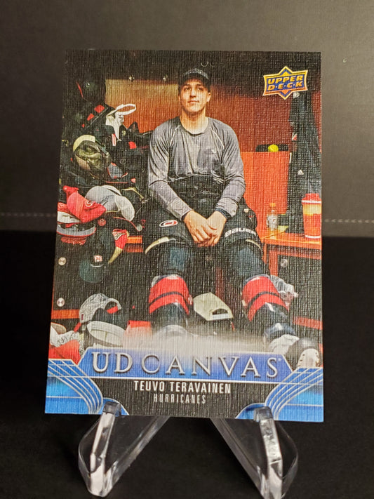 Teuvo Teravainen 2023/24 Upper Deck Series 2 Canvas #C137