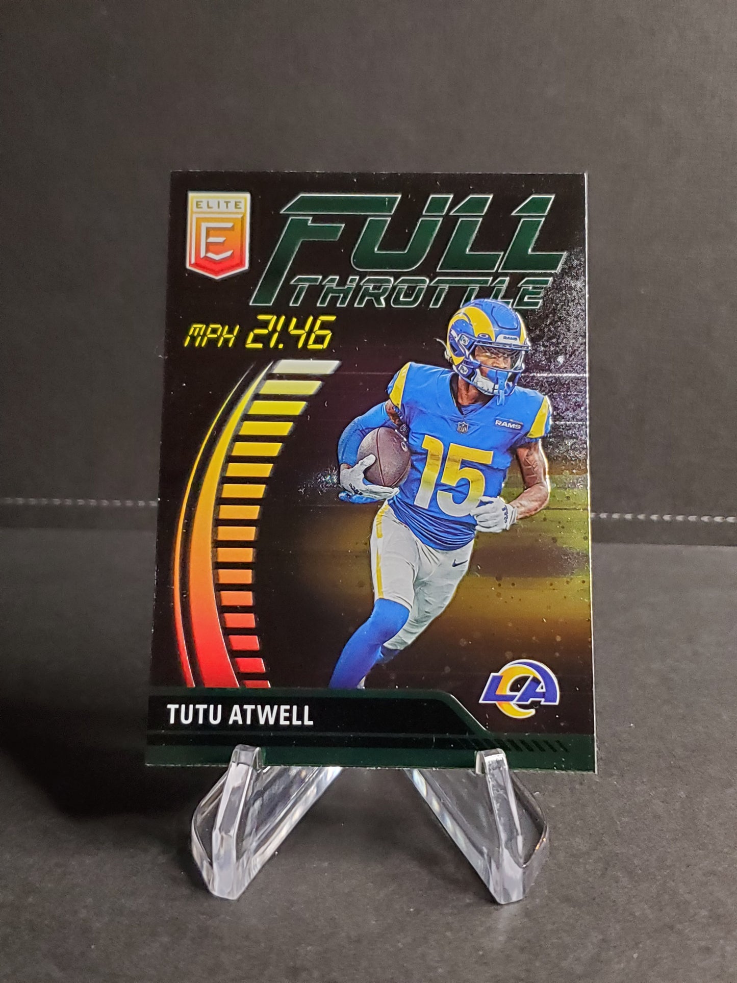 Tutu Atwell 2023 Panini Donruss Elite Football Full Throttle #FT-TA