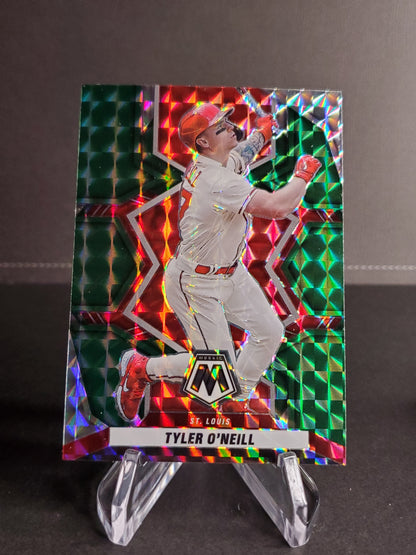 Tyler O'Neill 2022 Panini Mosaic Green Prizm #197