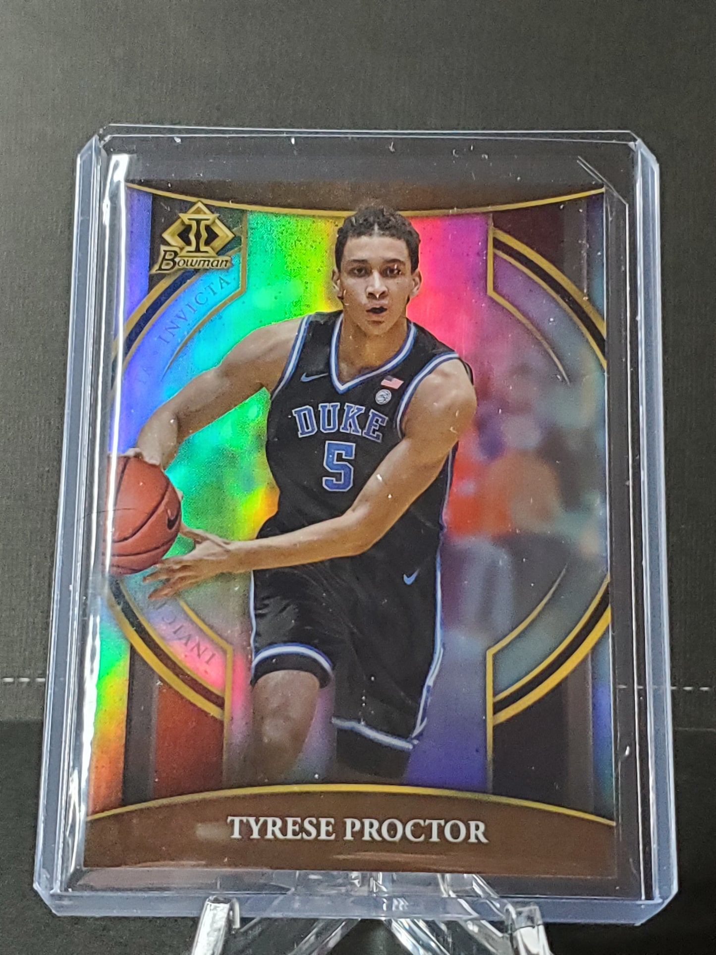 Tyrese Proctor 2023 Topps Bowman University Invicta #BI-5