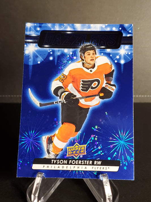 Tyson Foerster 2023/24 Upper Deck Series 2 Dazzlers #DZ-92