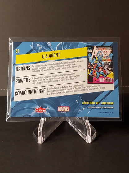 U.S. Agent 2022 Fleer Ultra Avengers #81