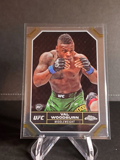 Val Woodburn 2024 Topps Chrome UFC RC #193