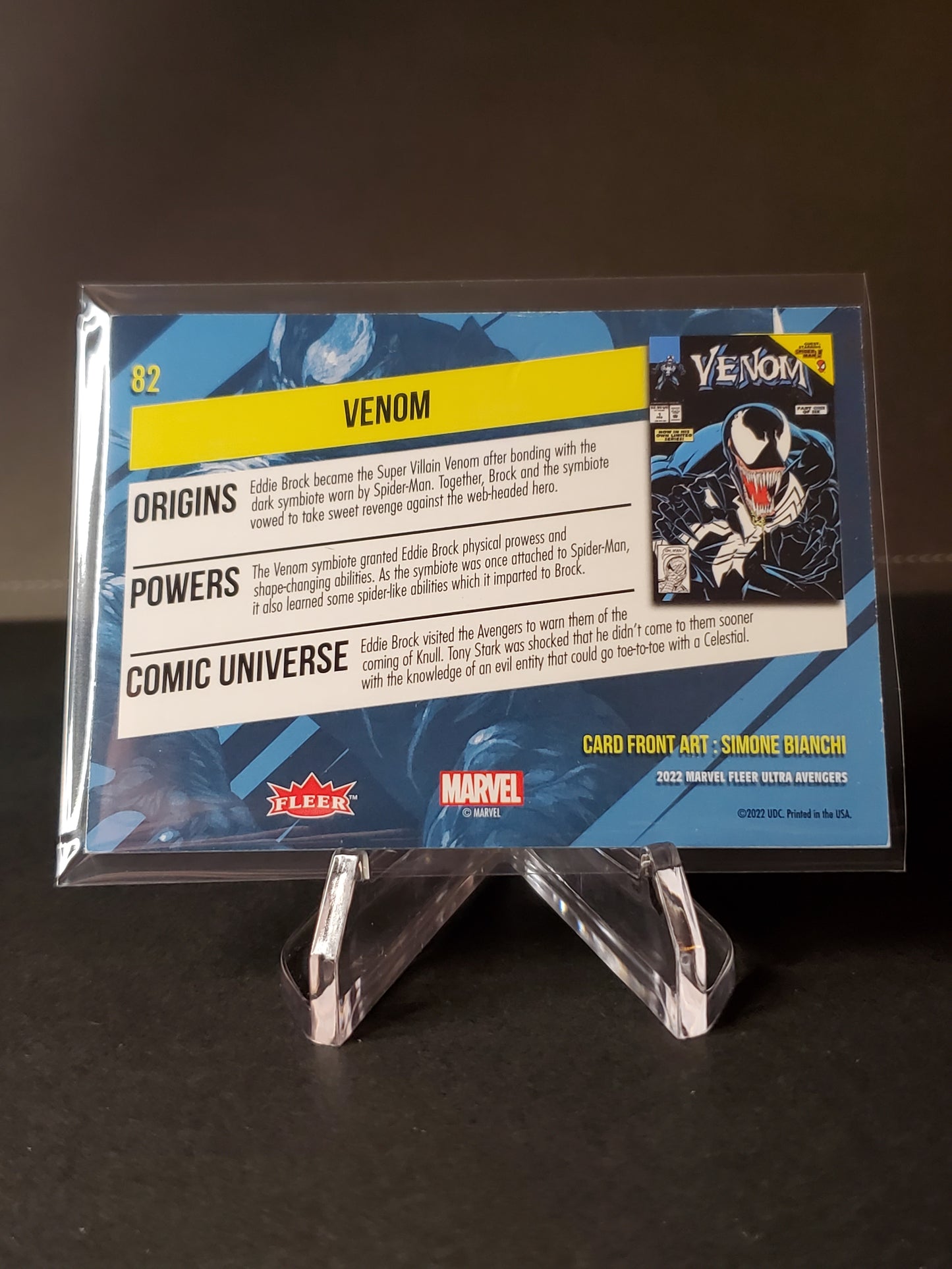 Venom 2022 Fleer Ultra Avengers #82