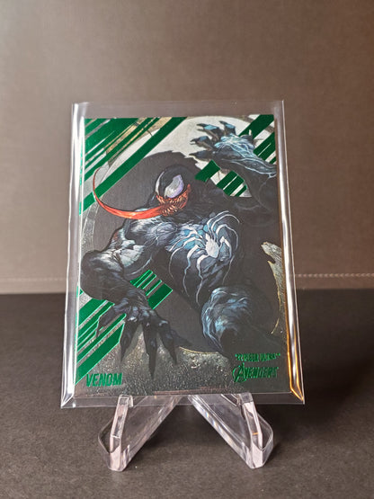 Venom 2022 Fleer Ultra Avengers Green #82