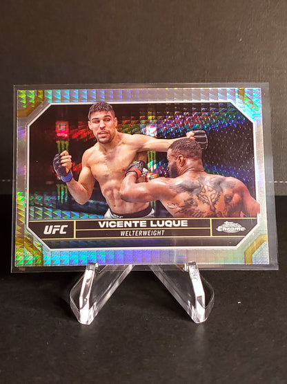 Vicente Luque 2024 Topps Chrome UFC Prism Refractor #192