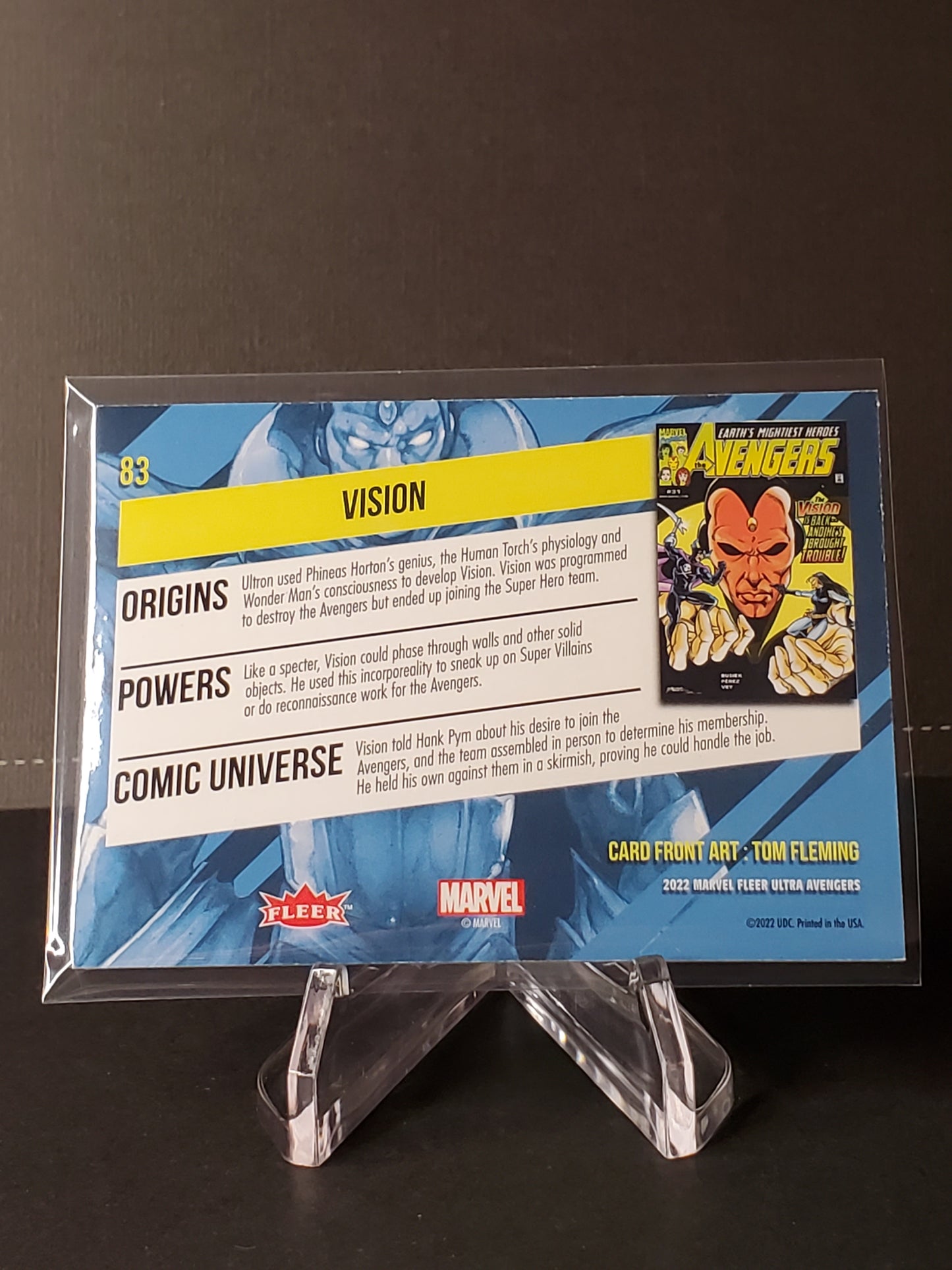 Vision 2022 Fleer Ultra Avengers #83