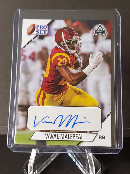 Vavae Malepeai 2021 Leaf Pro Set AUTO RC #PS-VM1