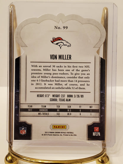 Von Miller - 2013 Crown Royale #'d 60/299