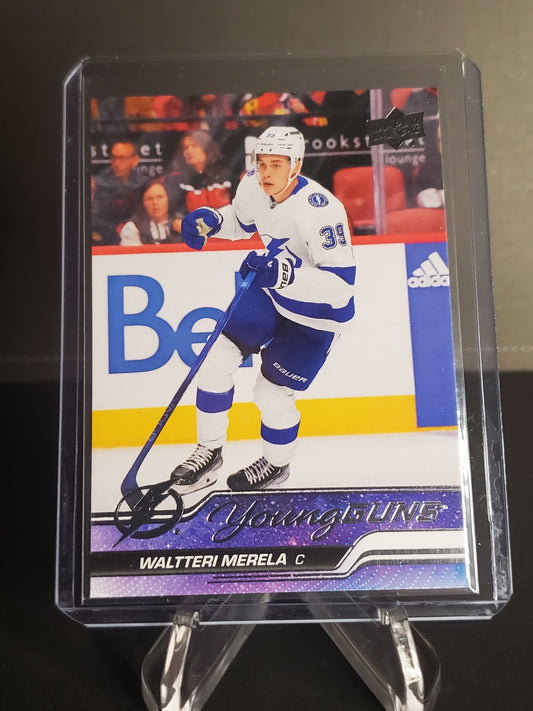 Waltteri Merela 2023/24 Upper Deck Series 2 Hockey Young Guns #454