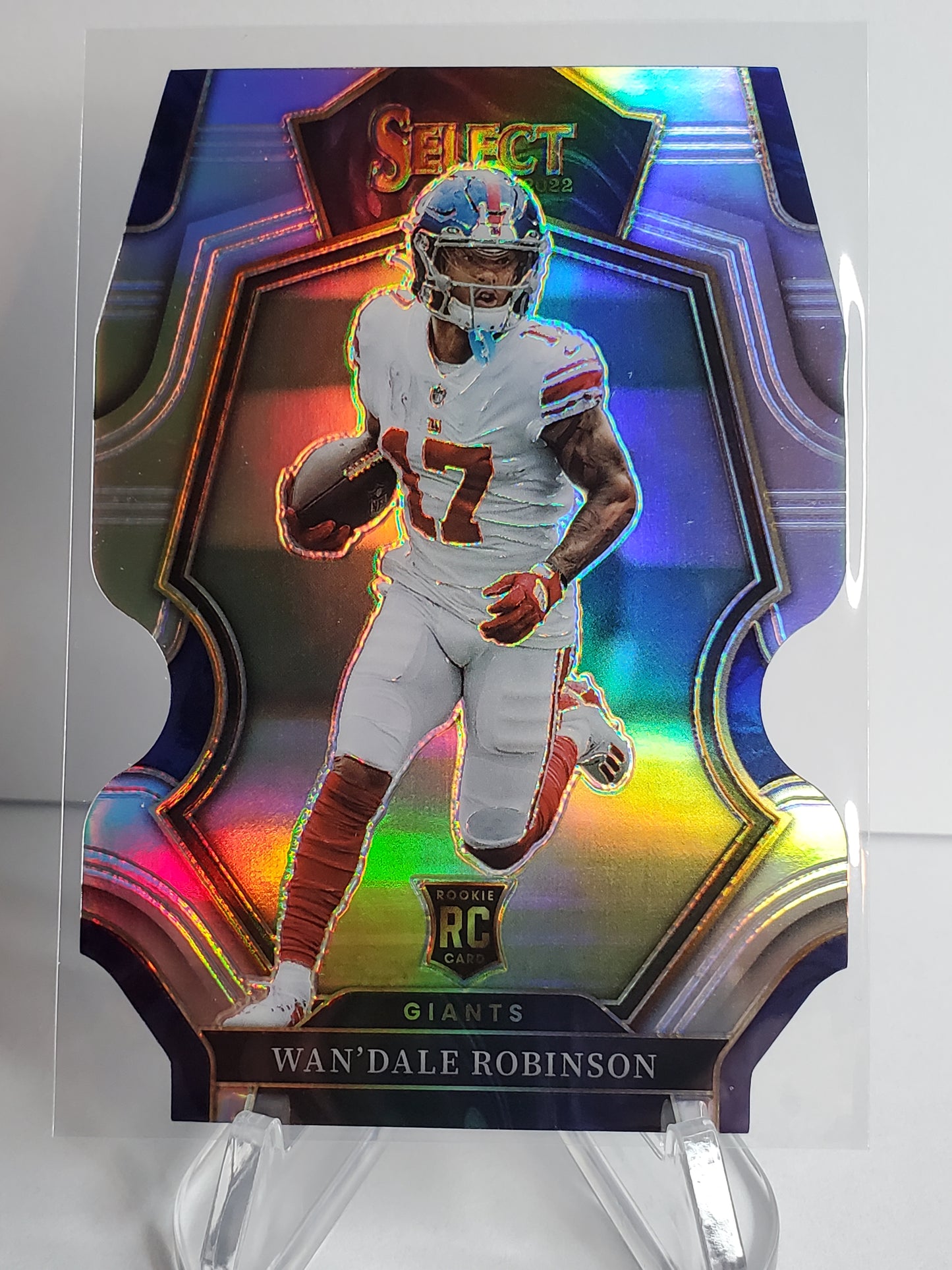 Wandale Robinson 2022 Panini Select RC Die-Cut Premier Prizm #174