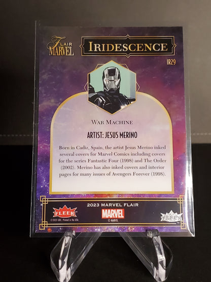 War Machine 2024 Marvel Flair Iridescence #IR29