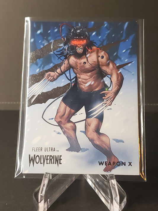 Weapon X 2023 Fleer Ultra Wolverine #75