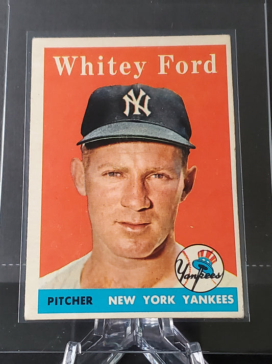Whitey Ford 1958 Topps Baseball #320